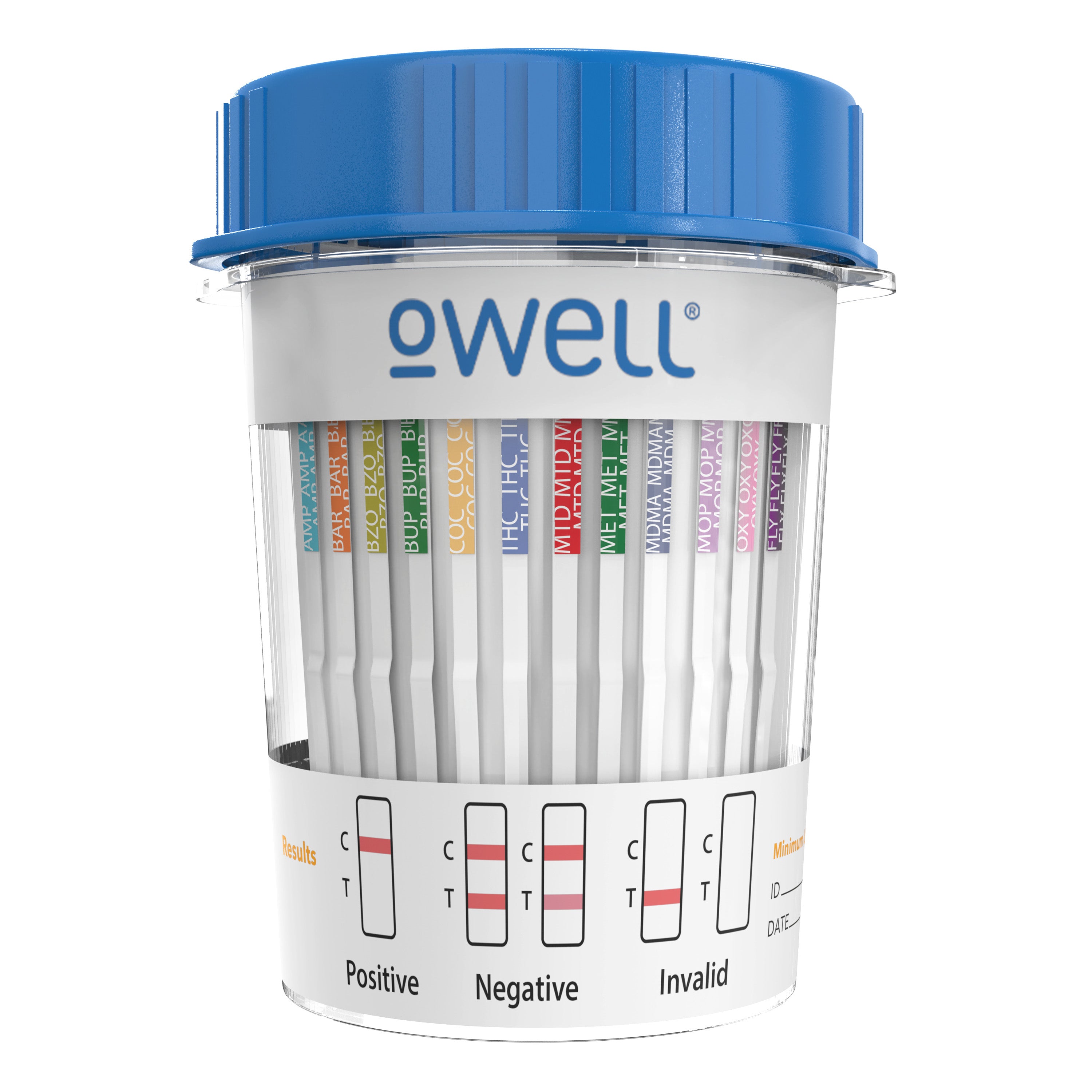 12 Panel Urine Drug Test Cup with Instant Results
